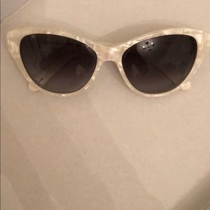 Kate Spade White Marble Sun Glasses